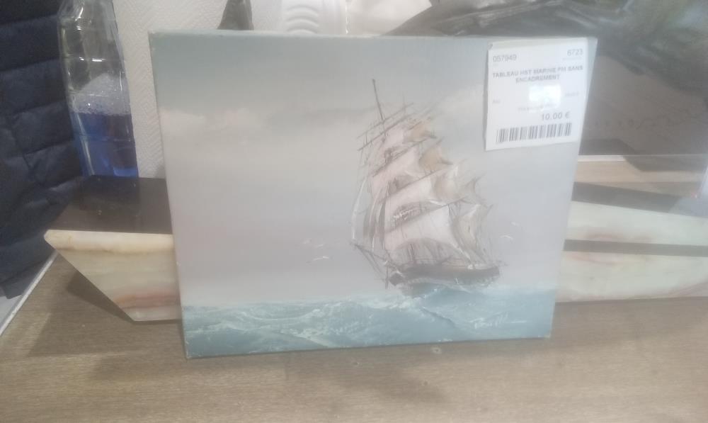 TABLEAU HST MARINE PM SANS ENCADREMENT