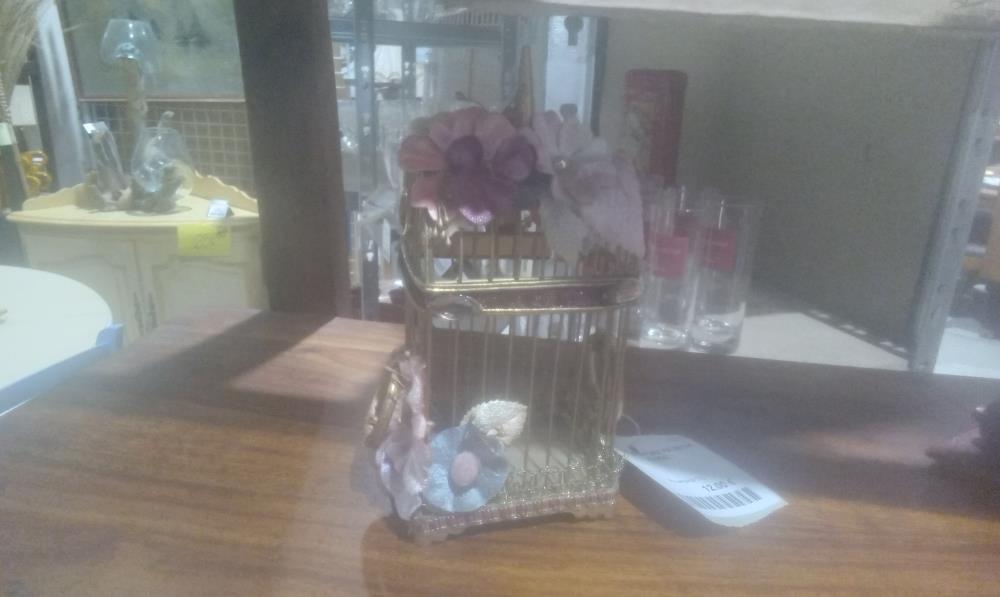 CAGE MINIATURE PM DECOR FLORAL