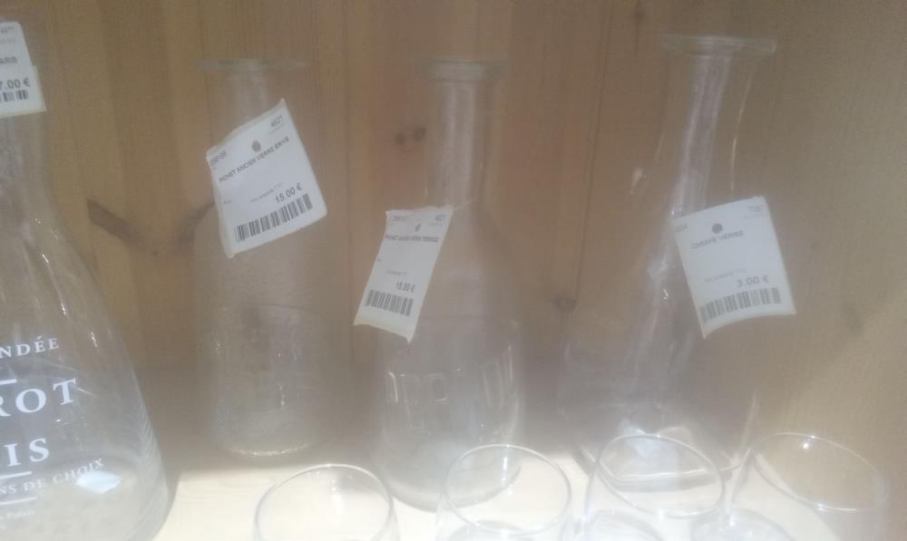 PICHET ANCIEN VERRE PERNOD