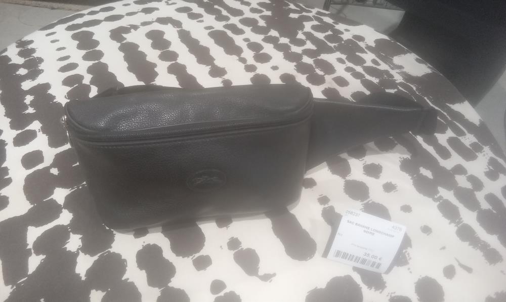 SAC BANANE LONGCHAMP NOIRE