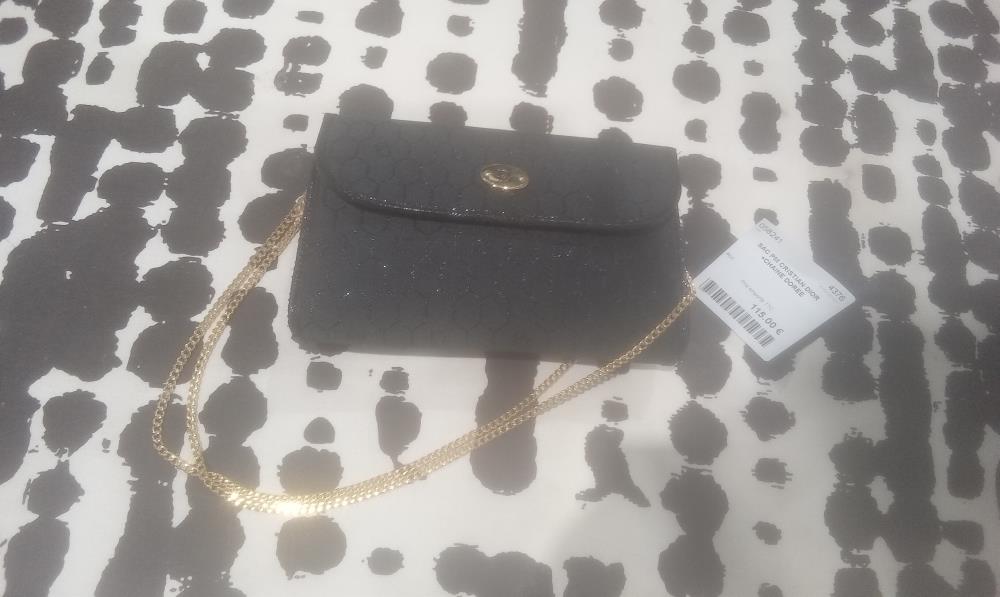 SAC PM CRISTIAN DIOR +CHAINE DOREE