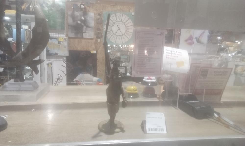 SUJET AFRICAINE BRONZE