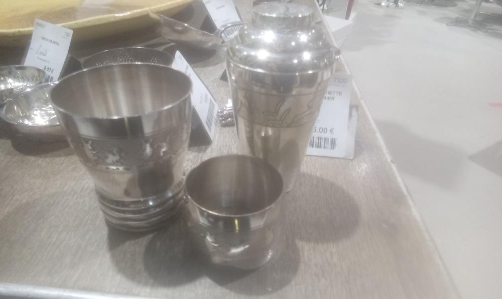 TIMBALE+PORTE SERVIETTE ENFANT MA+POUDRIER