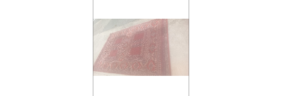 TAPIS LAINE MECANIQUE FOND ROUGE 200X300