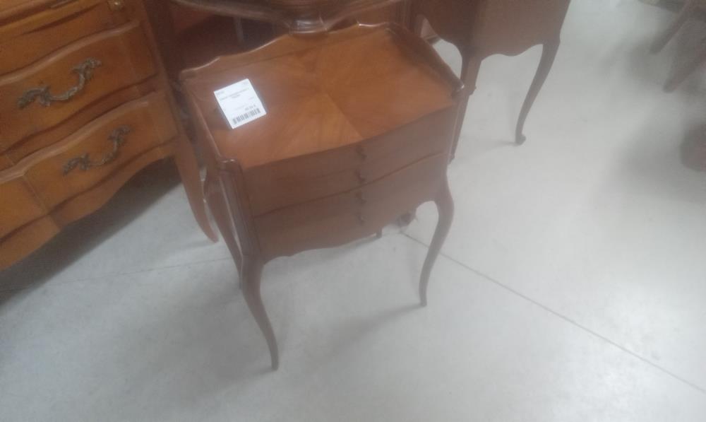 CHEVET MERISIER MASSIF 4 TIROIRS