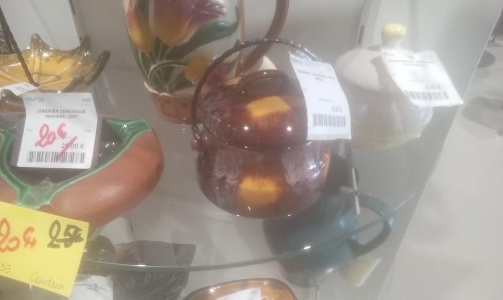 SUCRIER VALLAURIS 1ANSE METAL