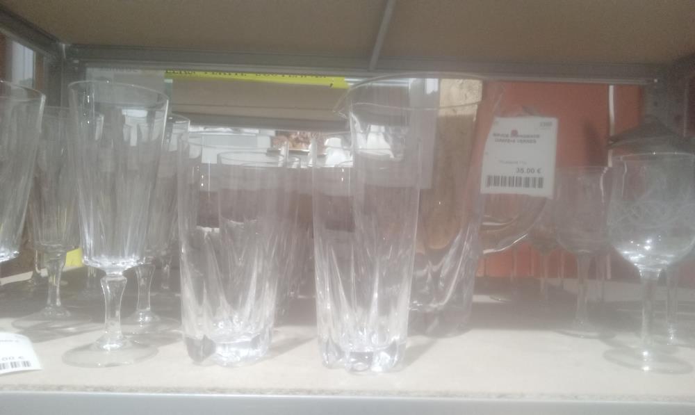 SERVICE ORANGEADE CARAFE+6 VERRES