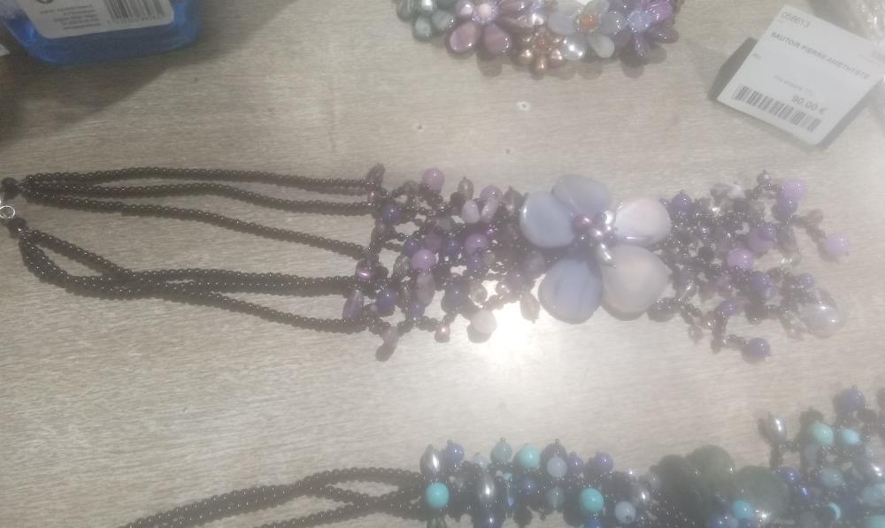 SAUTOIR PIERRE AMETHYSTE