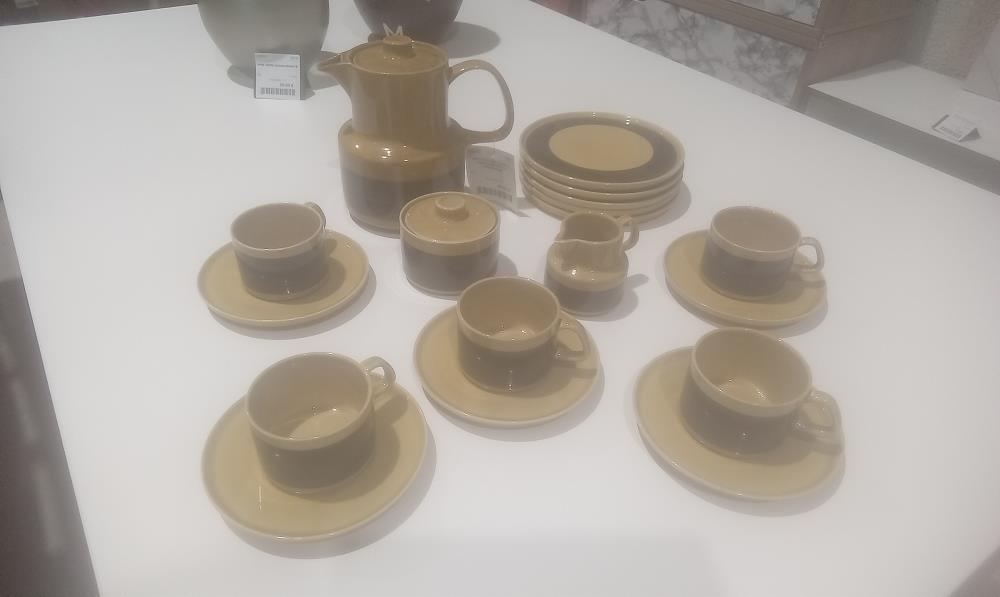 SERVICE A CAFE+DESSERT CERAMIQUE MELITTA COPENHAGUE