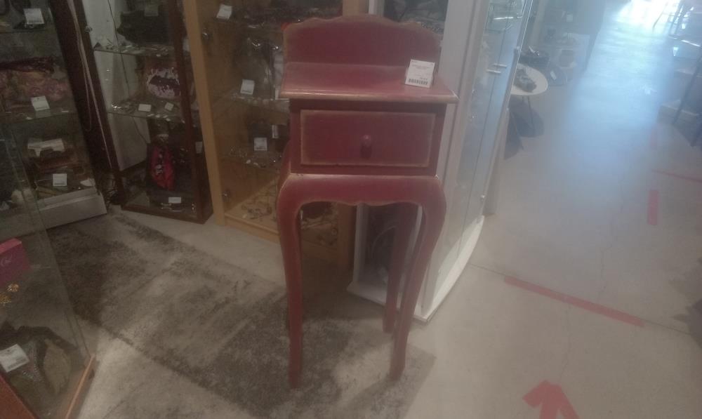 CONSOLE EN 2 PARTIES+1 TIROIR 2 TONS