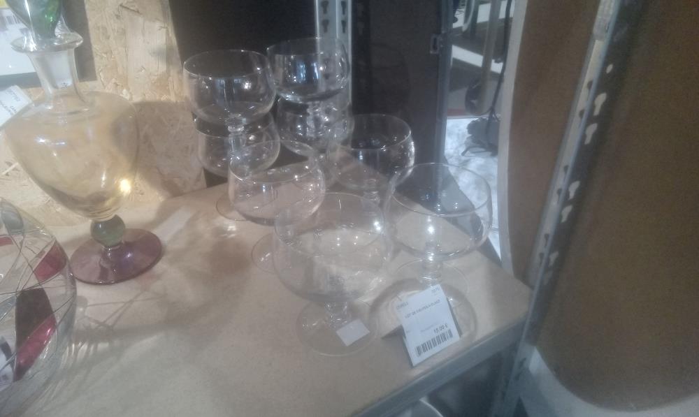 LOT DE COUPES A GLACE