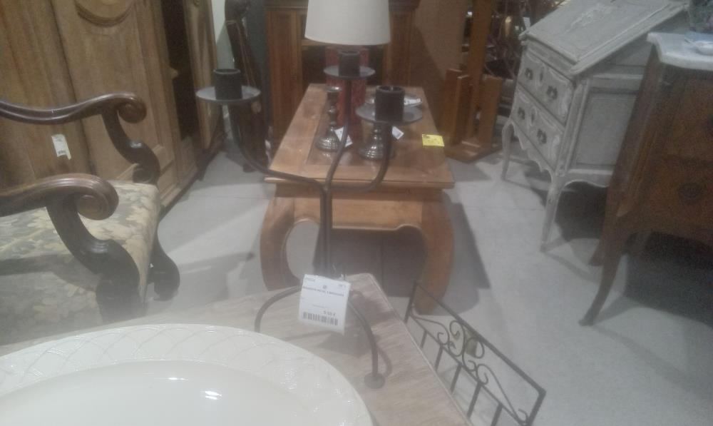 BOUGEOIR METAL 3 BRANCHES