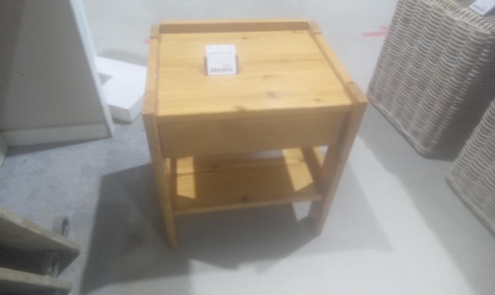 CHEVET PIN MASSIF 1TIROIR