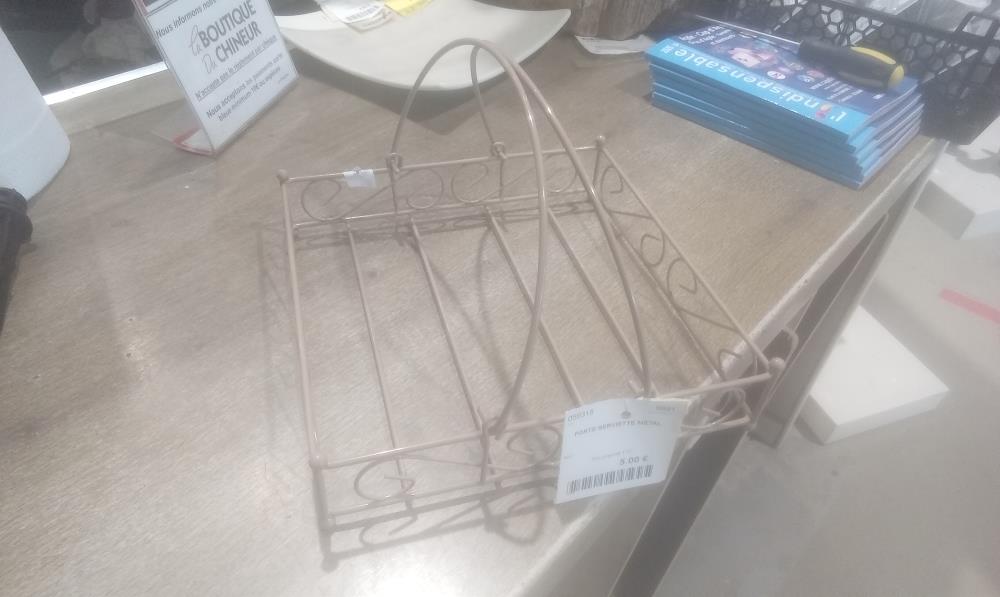 PORTE SERVIETTE METAL