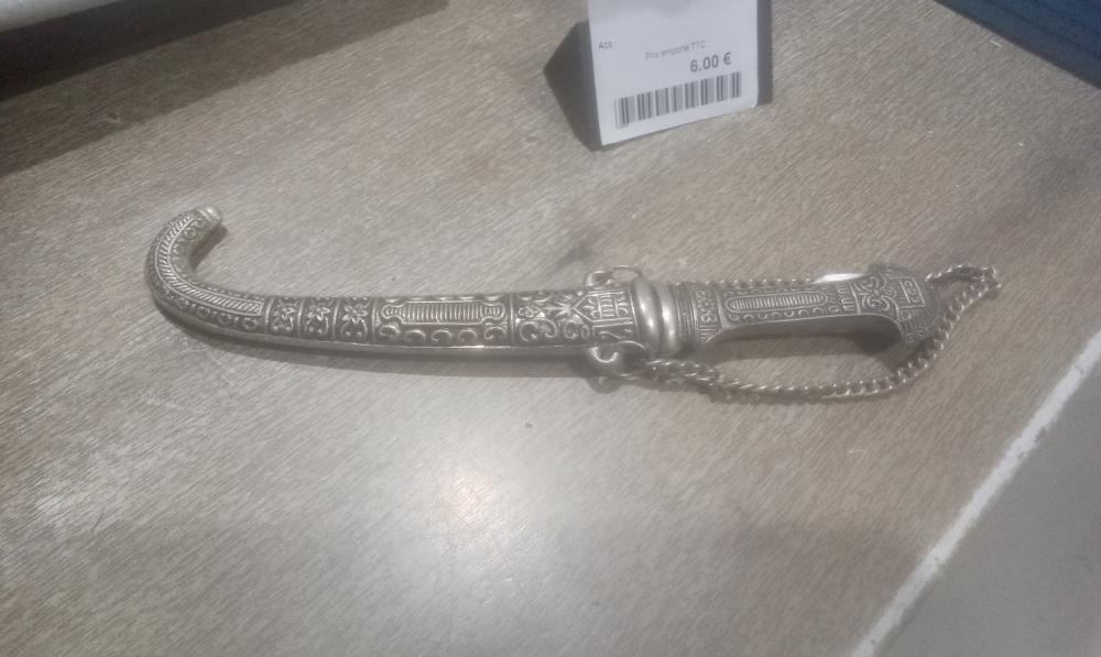 COUPE PAPIER METAL PM