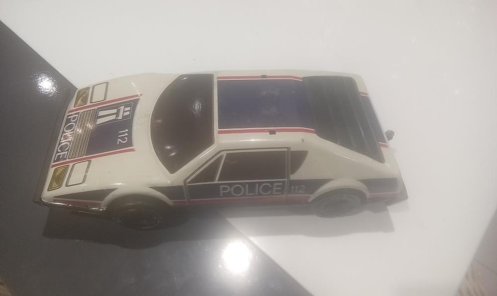 VOITURE POLICE METAL
