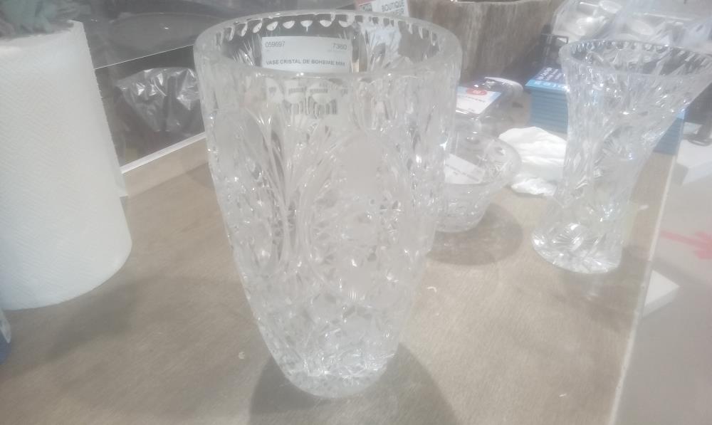 VASE CRISTAL DE BOHEME MM