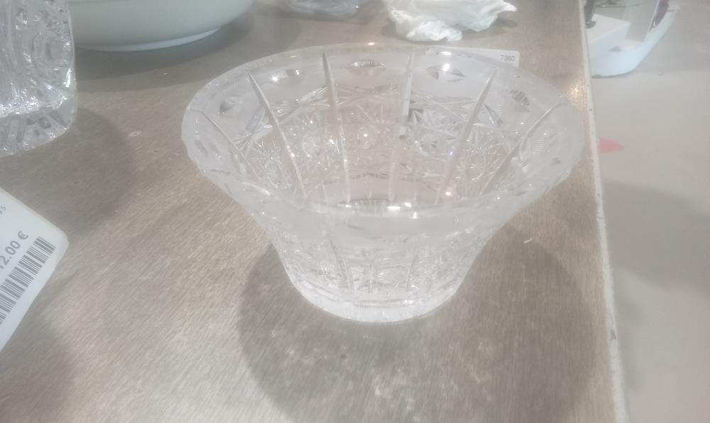 SALADIER CRISTAL DE BOHEME PM