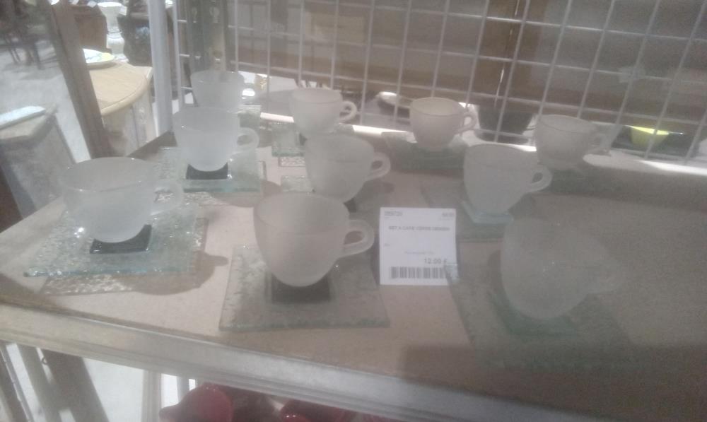 SET A CAFE VERRE DESIGN