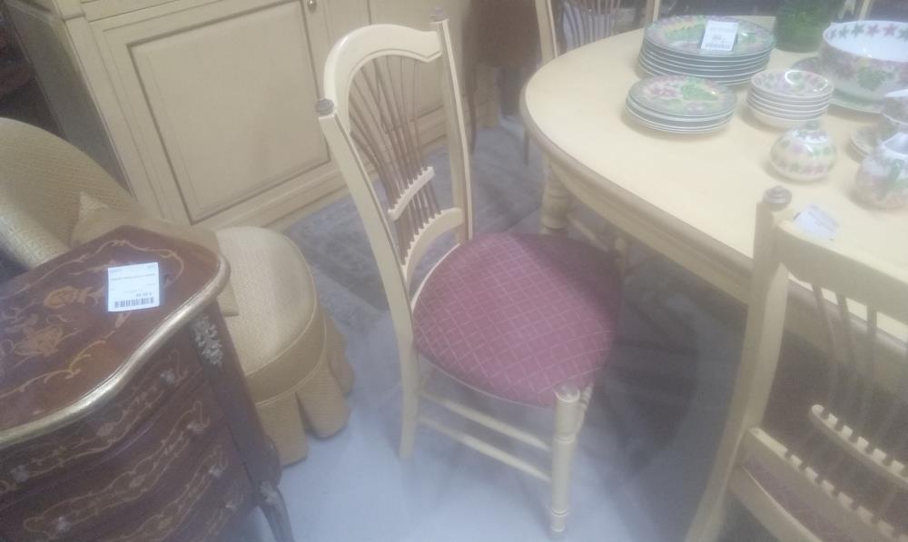 LOT DE 6 CHAISES GERBE  ST PROVENCALE 