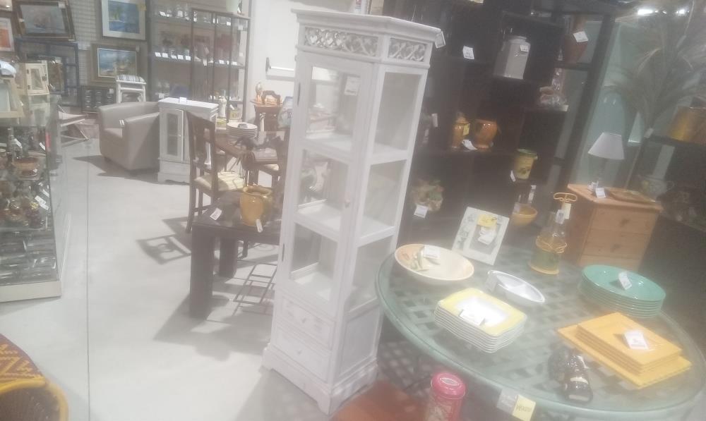 COLONNE BLANCHE 1 PORTE+2 TIROIRS