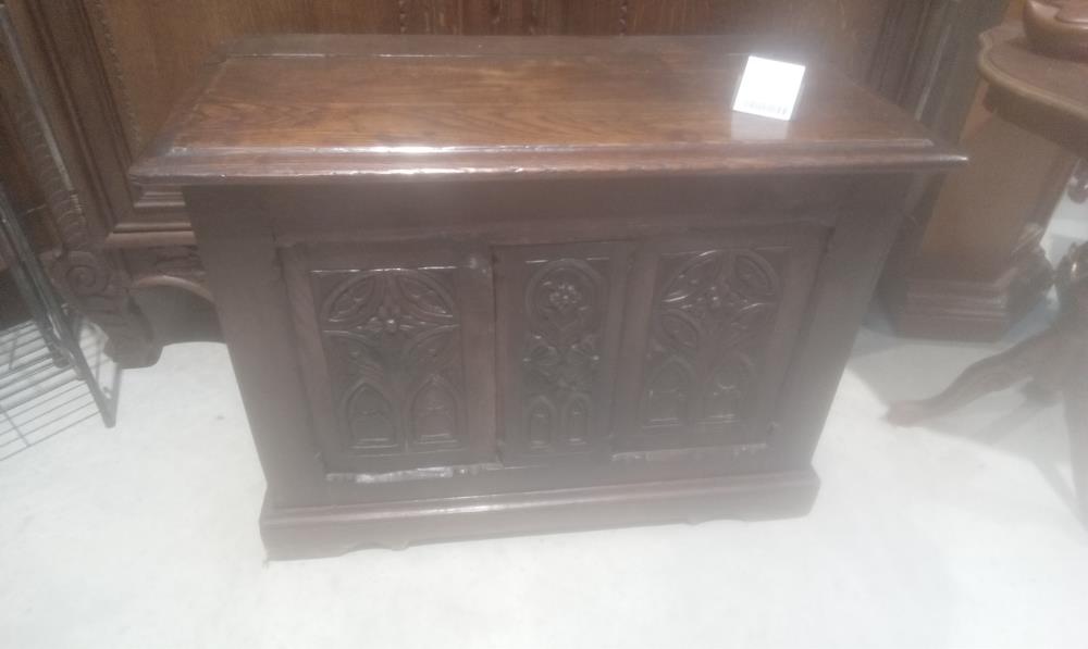 COFFRE SCULPTE 1ABATTANT PM EN L'ETAT