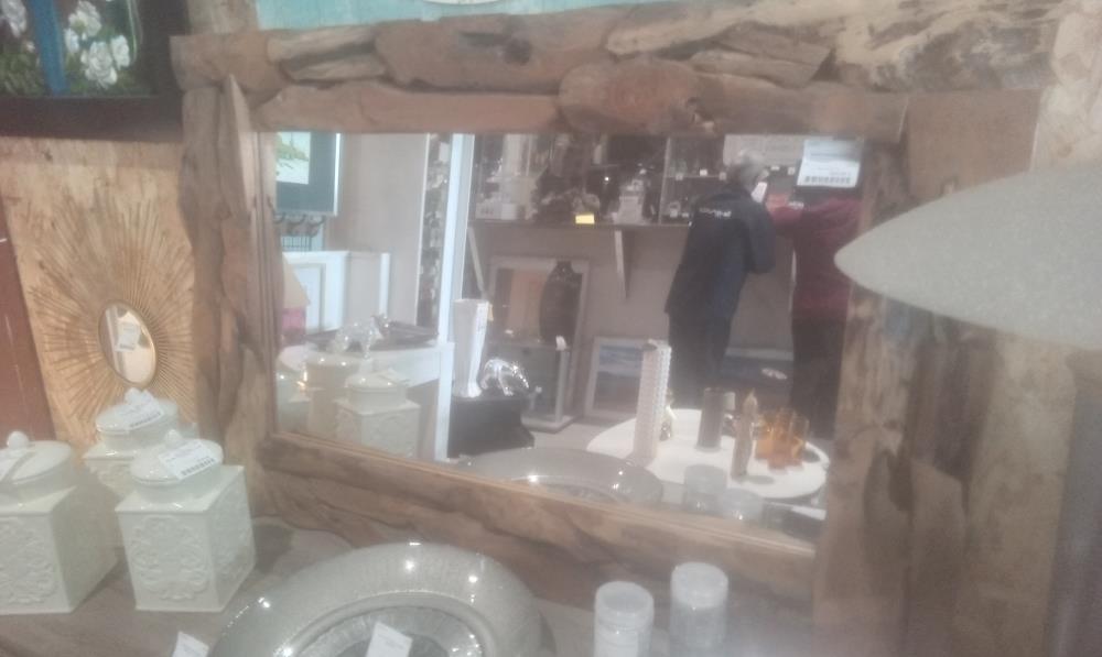 MIROIR MM BOIS FLOTTE