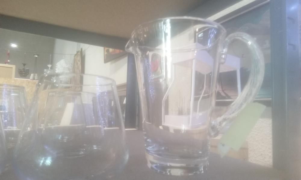 CARAFE A EAU 1ANSE VERRE