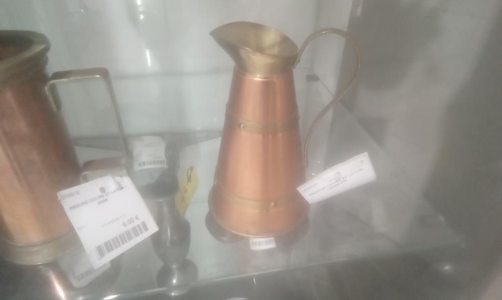 AROSOIR CUIVRE ET LAITON 1ANSE PM