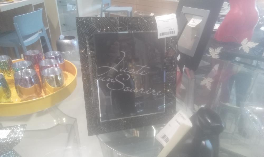 PORTE PHOTO CADRE VERRE GM 20X25