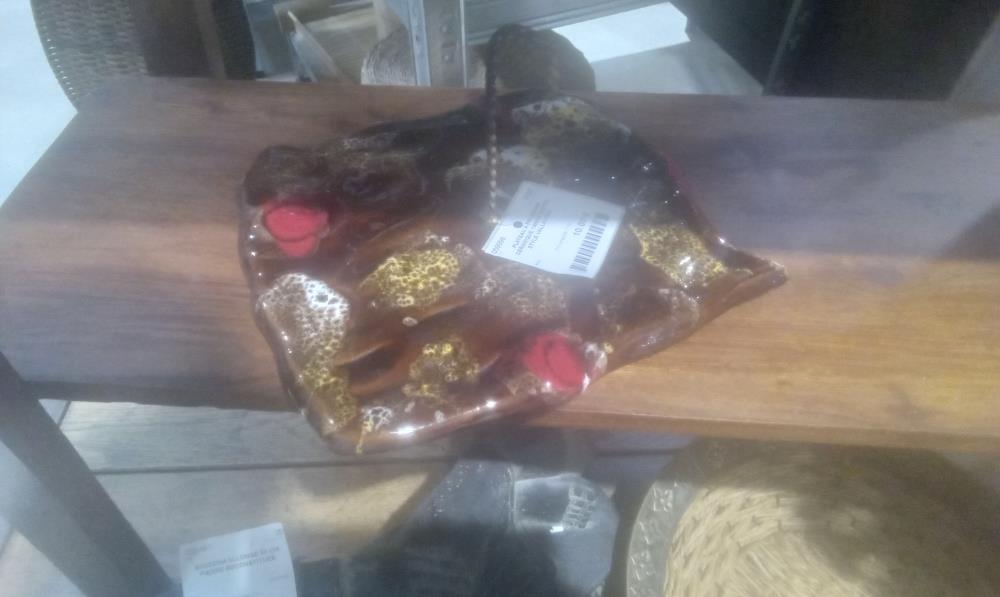 PLATEAU A FROMAGE CERAMIQUE 1ANSE METAL STYLE VALLAURIS