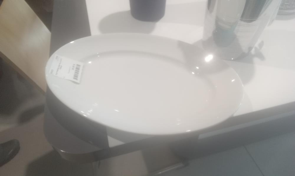 PLAT PORCELAINE PILLIVUYT OVALE