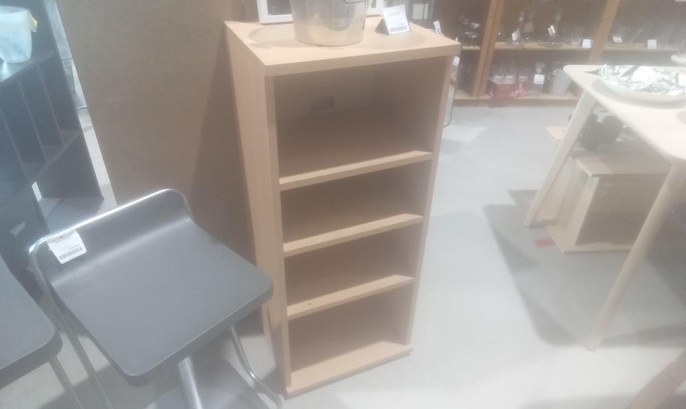 ETAGERE OUVERTE MELAMINEE HETRE