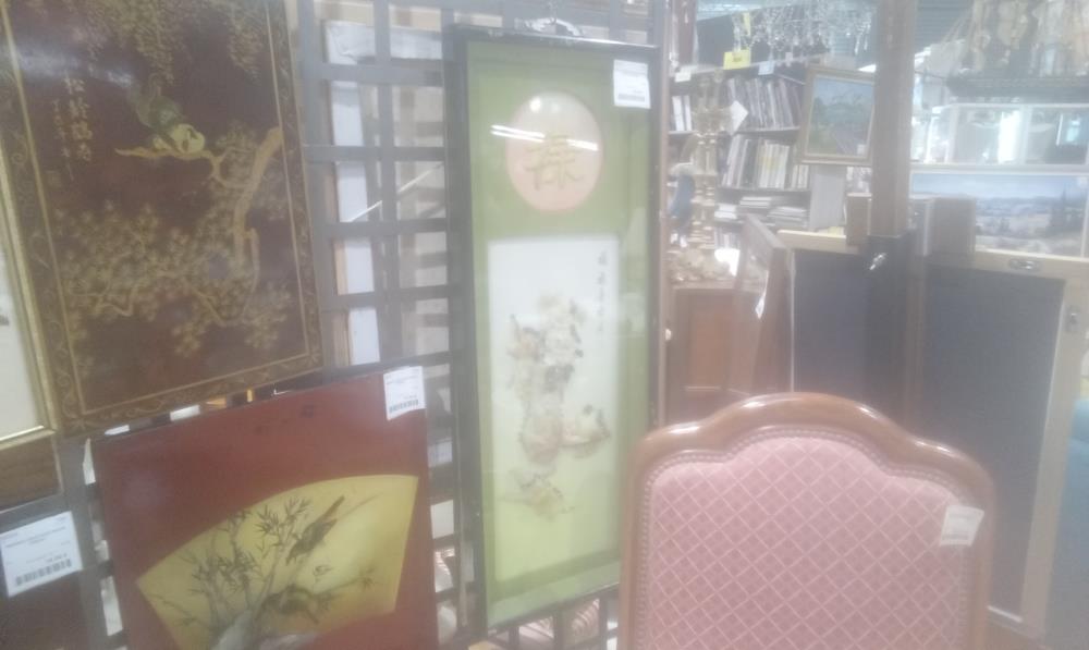 SOUS VERRE DECOR ASIATIQUE DECOR BOUQUET