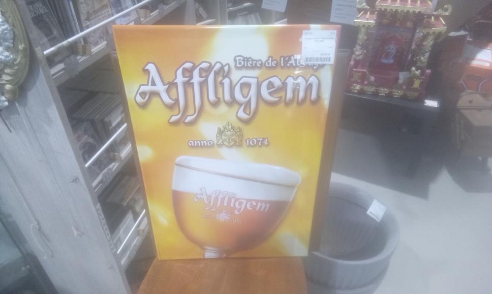 PLAQUE METAL PUBLICITAIRE AFFLIGEN