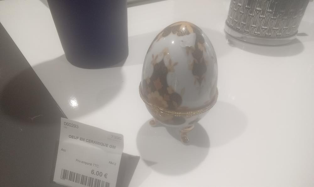 OEUF EN CERAMIQUE GM