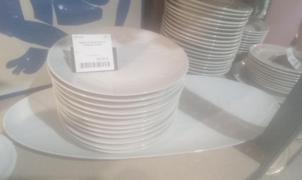 SERVICE CERAMIQUE A POISSON OCEAN