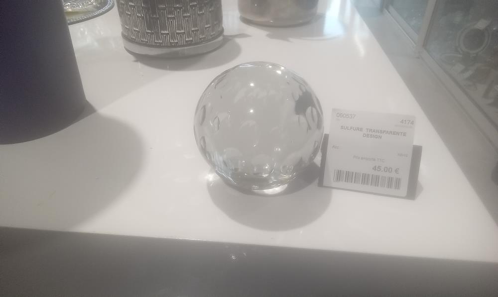 SULFURE  TRANSPARENTE DESIGN