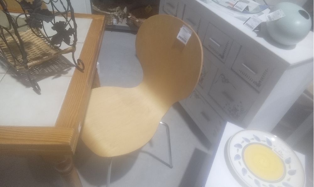 LOT DE 6 CHAISES HETRE MULTIPLIS