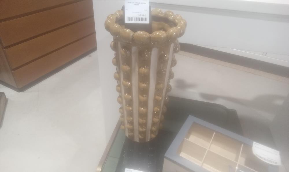 VASE CERAMIQUE DESIGN PAMPA