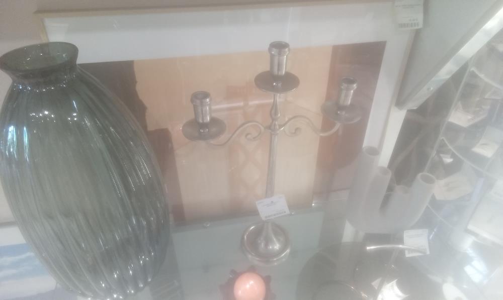 CHANDELIER METAL 3 BRANCHES