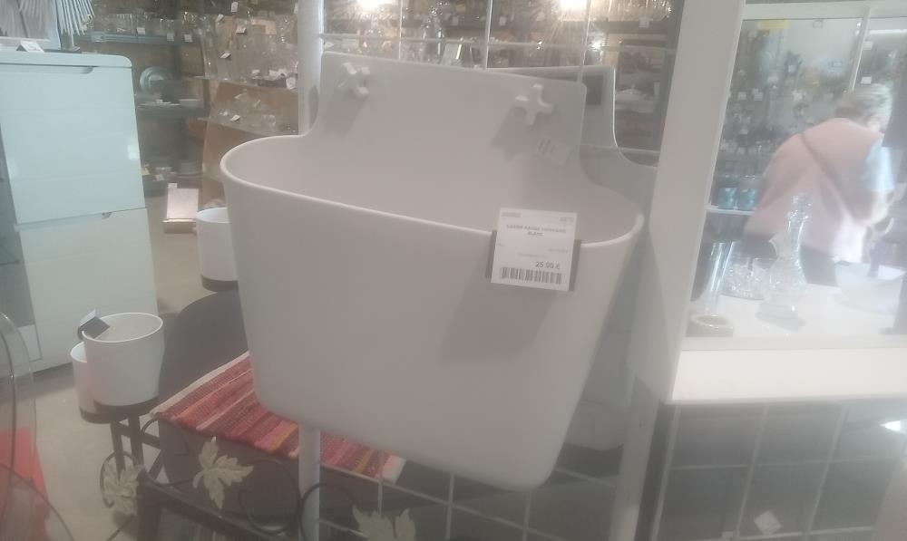 CASIER RANGE MAGASINE BLANC