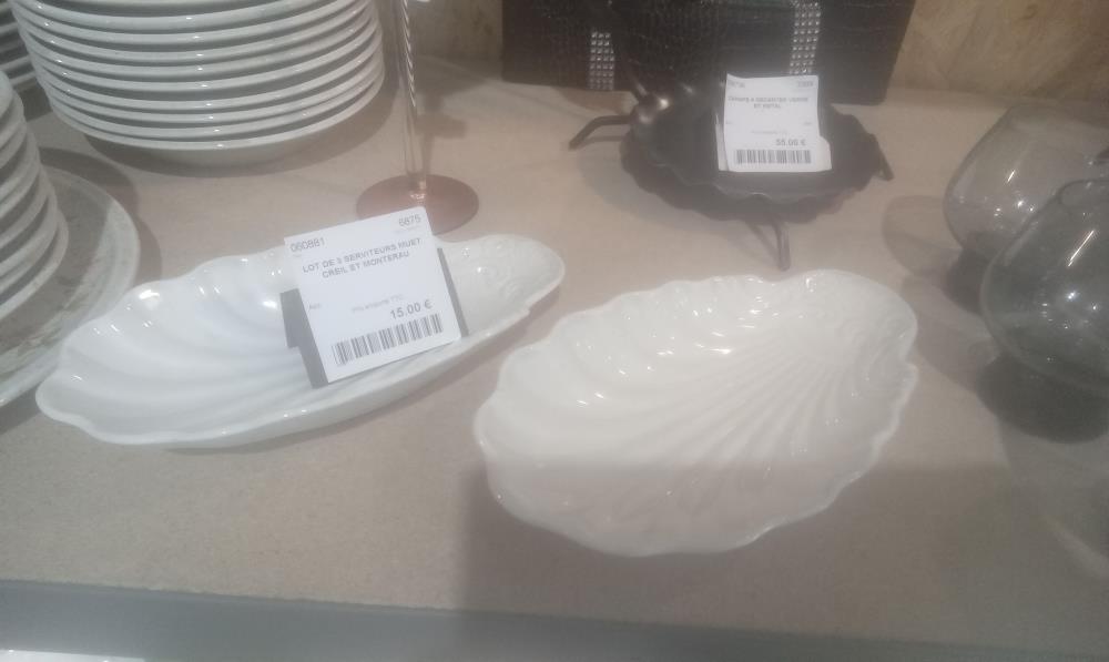 LOT DE 3 SERVITEURS MUET CREIL ET MONTERAU