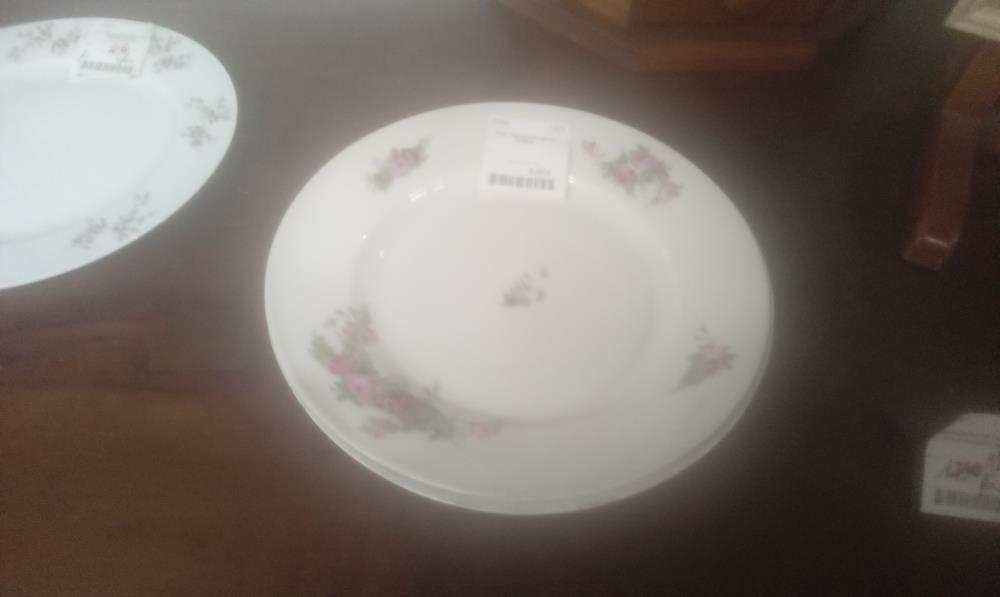 PLAT CERAMIQUE DECOR FLORAL