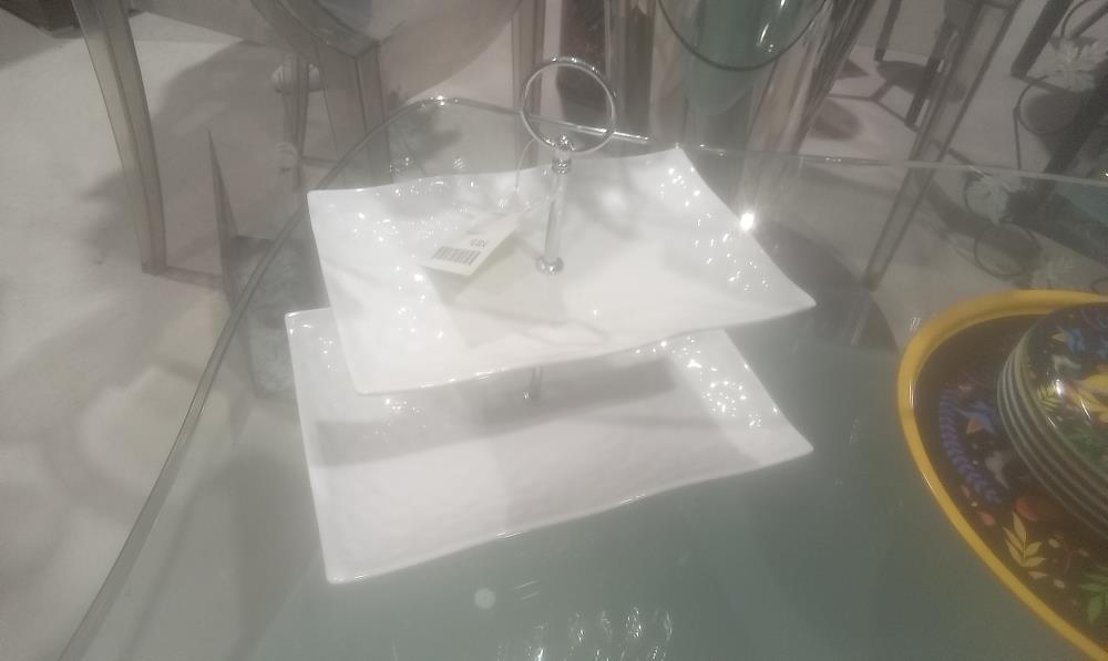 SERVITEUR CERAMIQUE X2 NIVEAUX