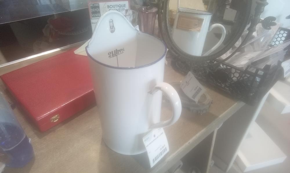 POT FONTE EMAILLEE 2 LITRES