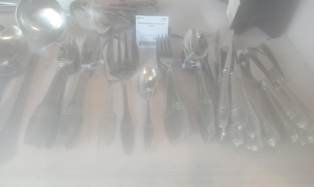 MENAGERE INOX STYLE ART DECO