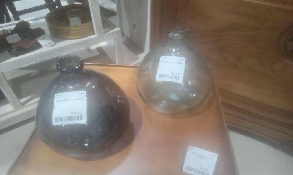 DAME JEANNE PM EN VERRE