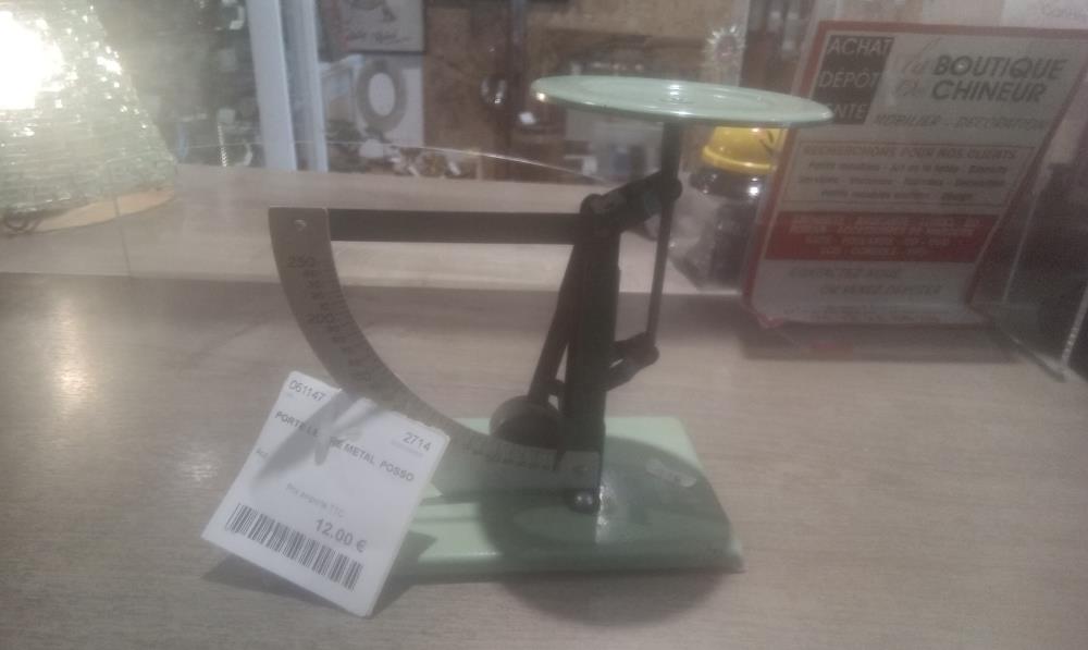 PORTE LETTRE METAL  POSSO