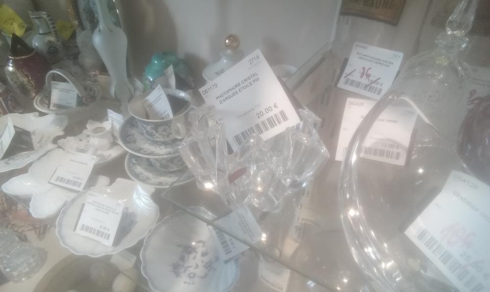 PHOTOPHORE CRISTAL D'ARQUES ETOILE PM